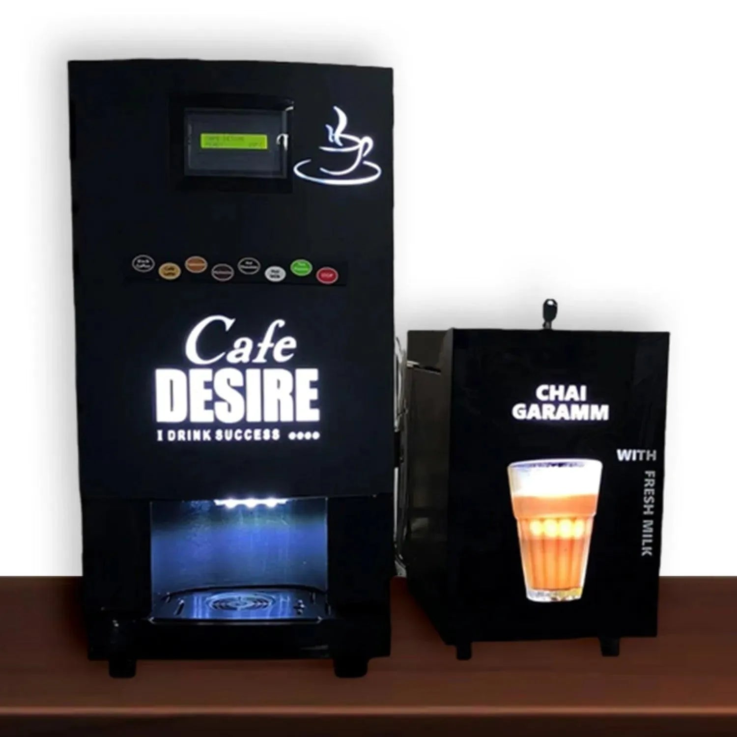 LED Insta Bean Classic Combo Coffee Vending Machine