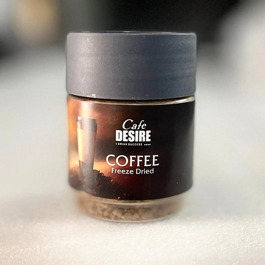 Freeze Dried Coffee - 50g Jar - cafedesireonline.com