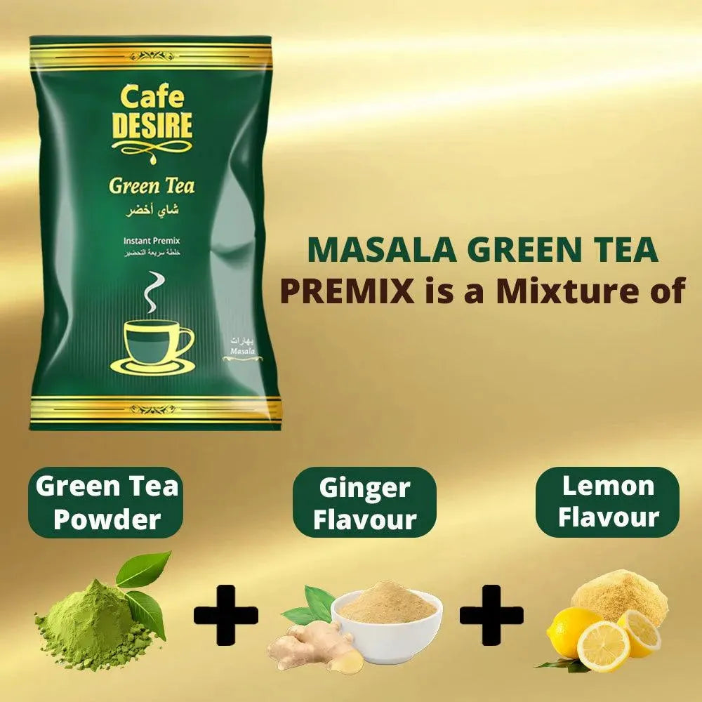 Masala Green Tea Premix - 500g - cafedesireonline.com