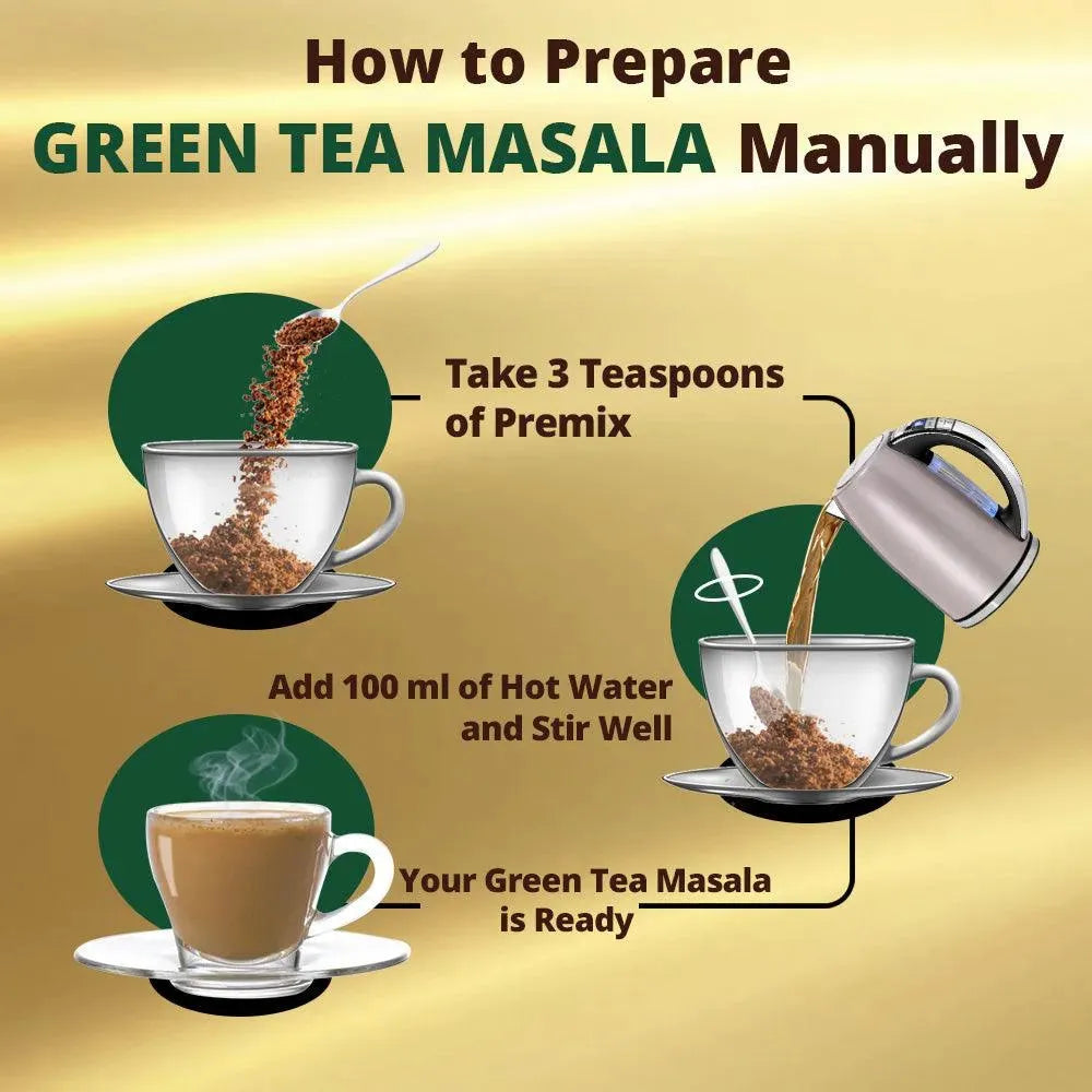 Masala Green Tea Premix - 500g - cafedesireonline.com