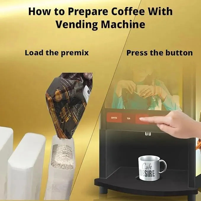 Instant Coffee Premix - 1Kg - Premium Blend - cafedesireonline.com