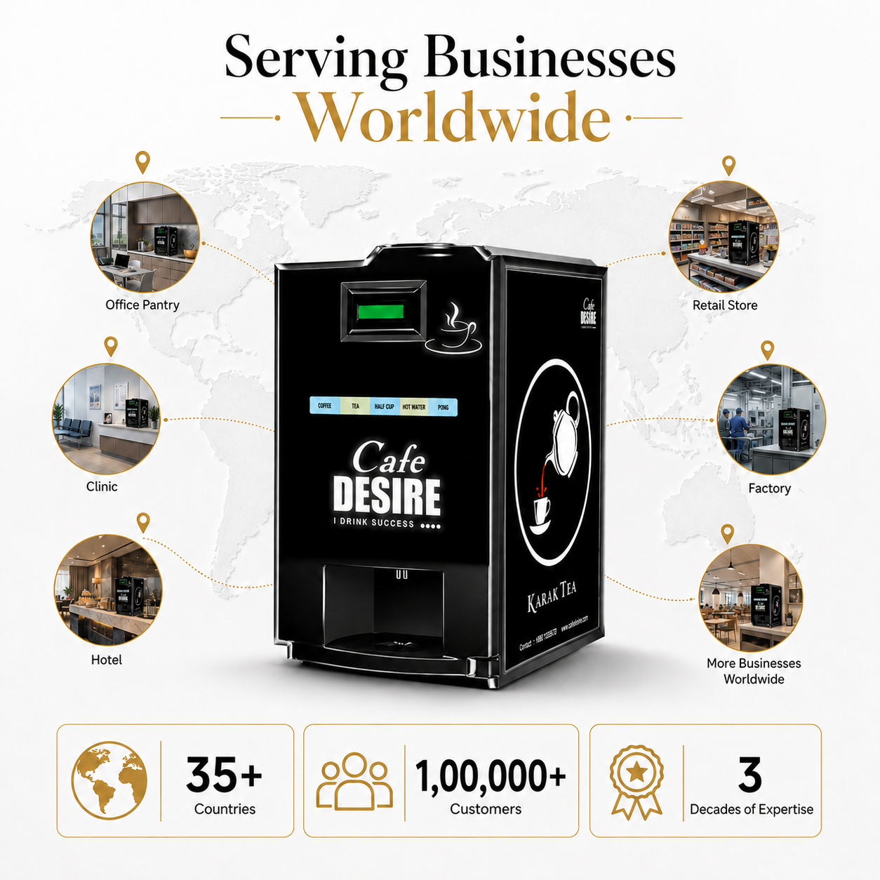Double Option LED QR Vending Machine