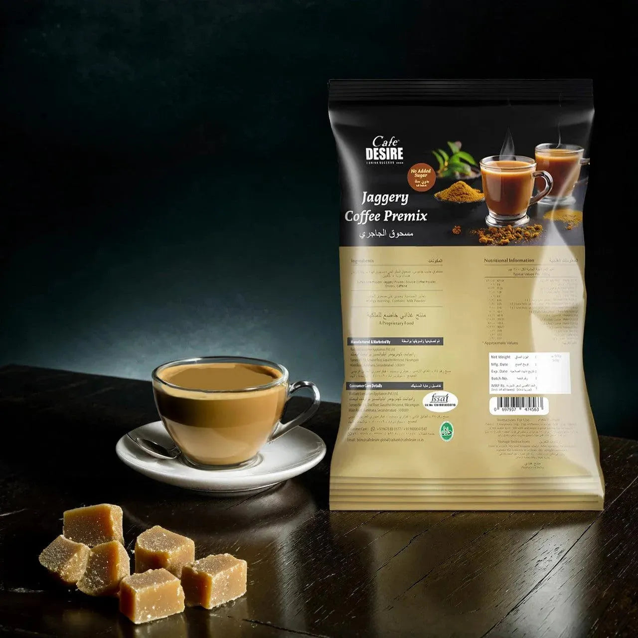 Jaggery Coffee Premix - 500g - cafedesireonline.com