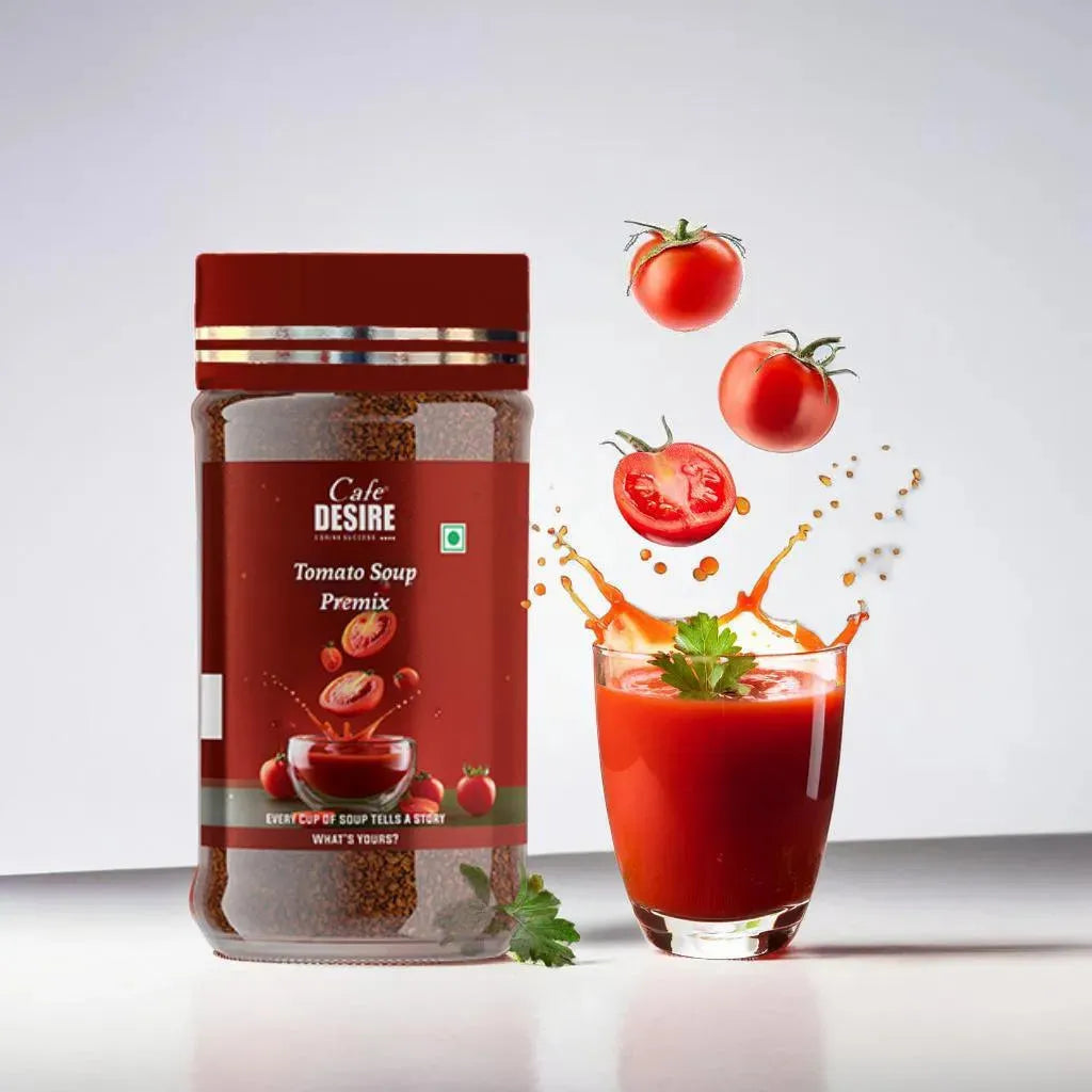 Tomato Soup Premix - 500g Jar - cafedesireonline.com