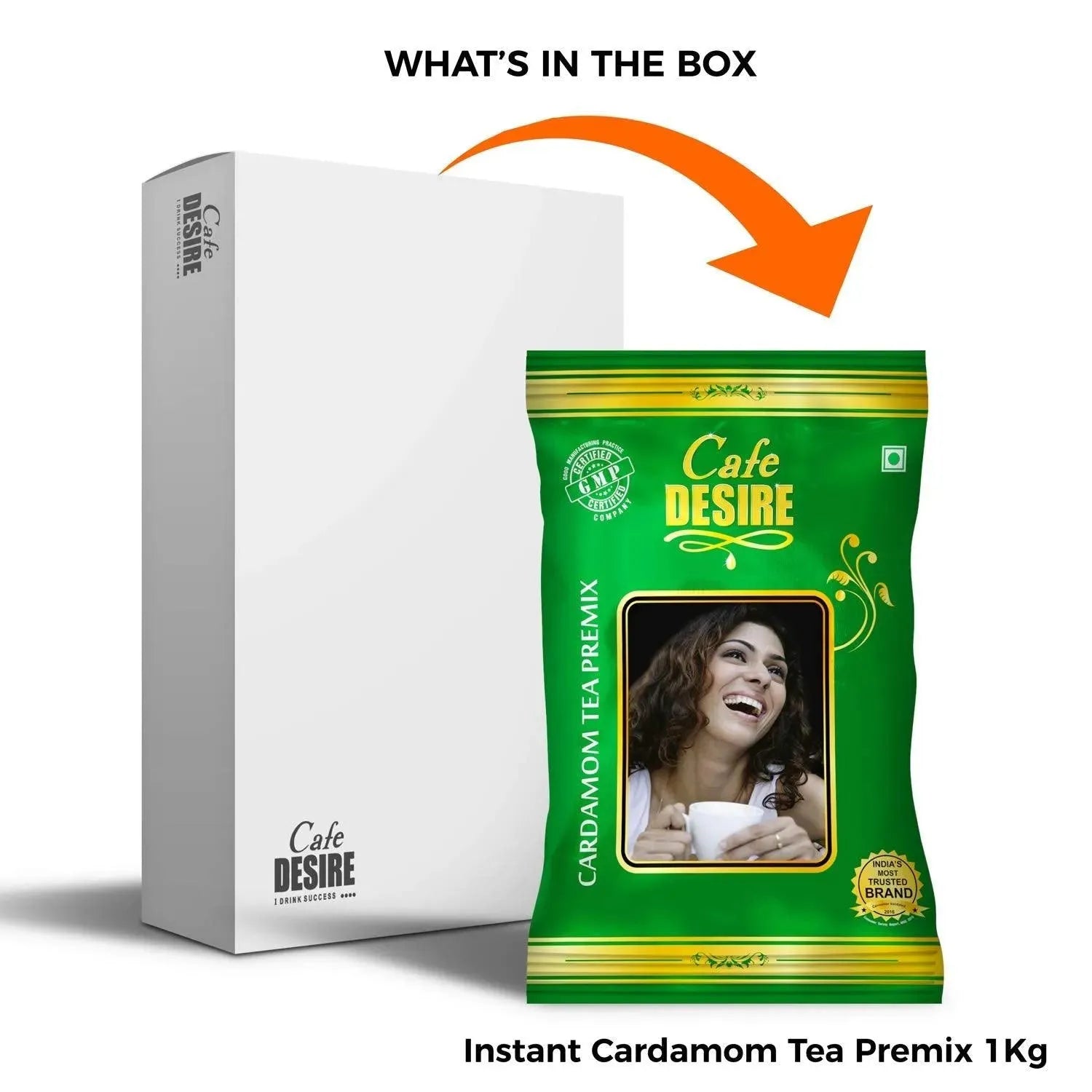 Cardamom Tea Premix - 1Kg - cafedesireonline.com