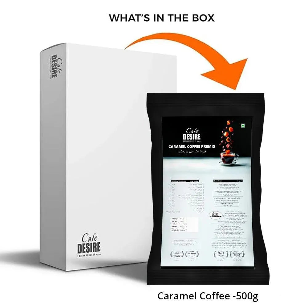 Caramel Coffee Premix - 500g - cafedesireonline.com