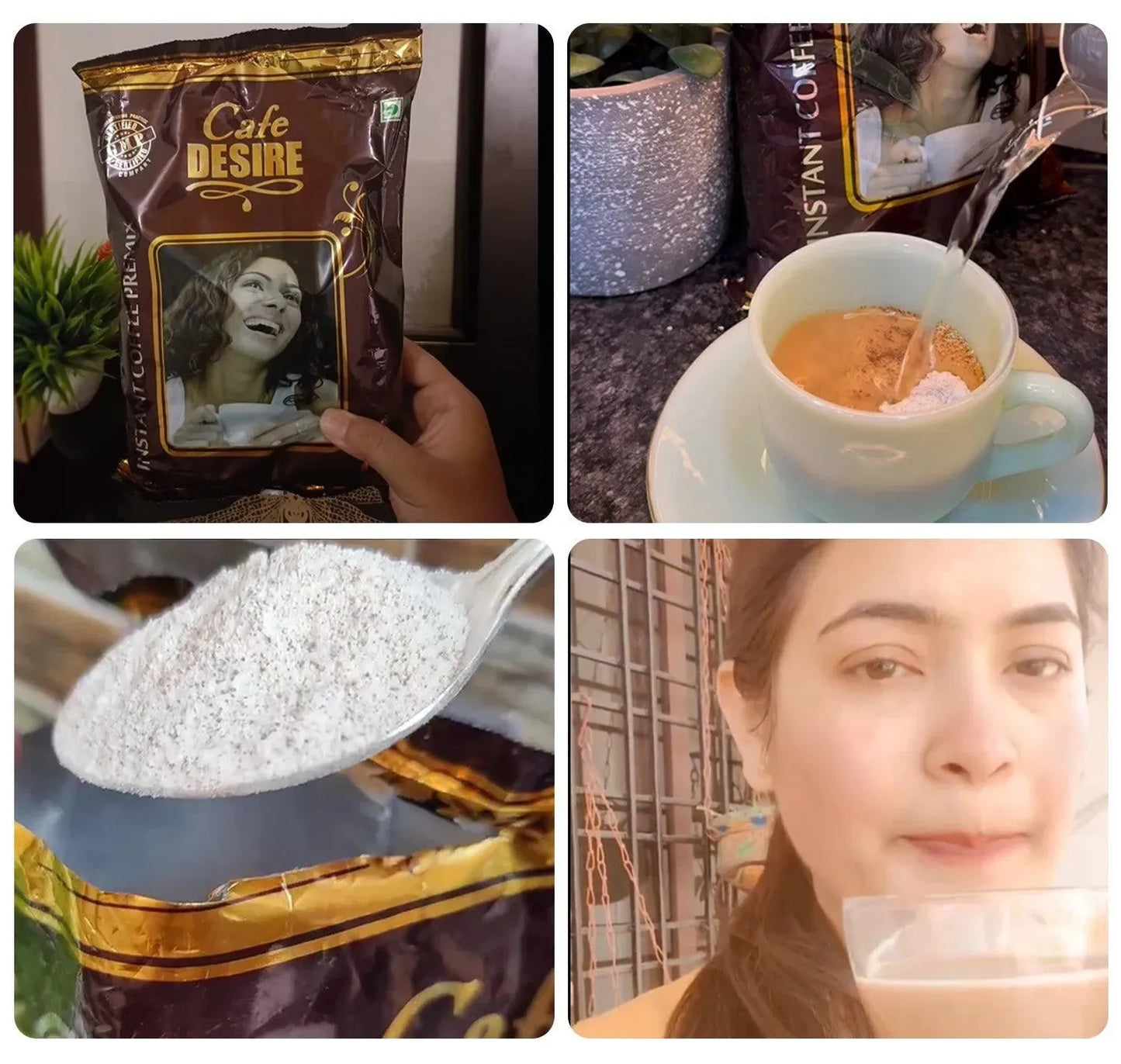 Instant Coffee Premix - 1Kg - Premium Blend - cafedesireonline.com