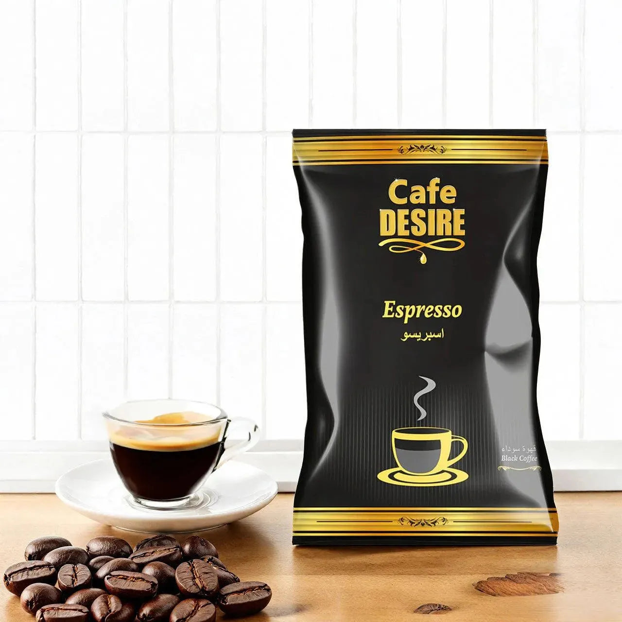 Espresso Black Coffee - 500g - cafedesireonline.com
