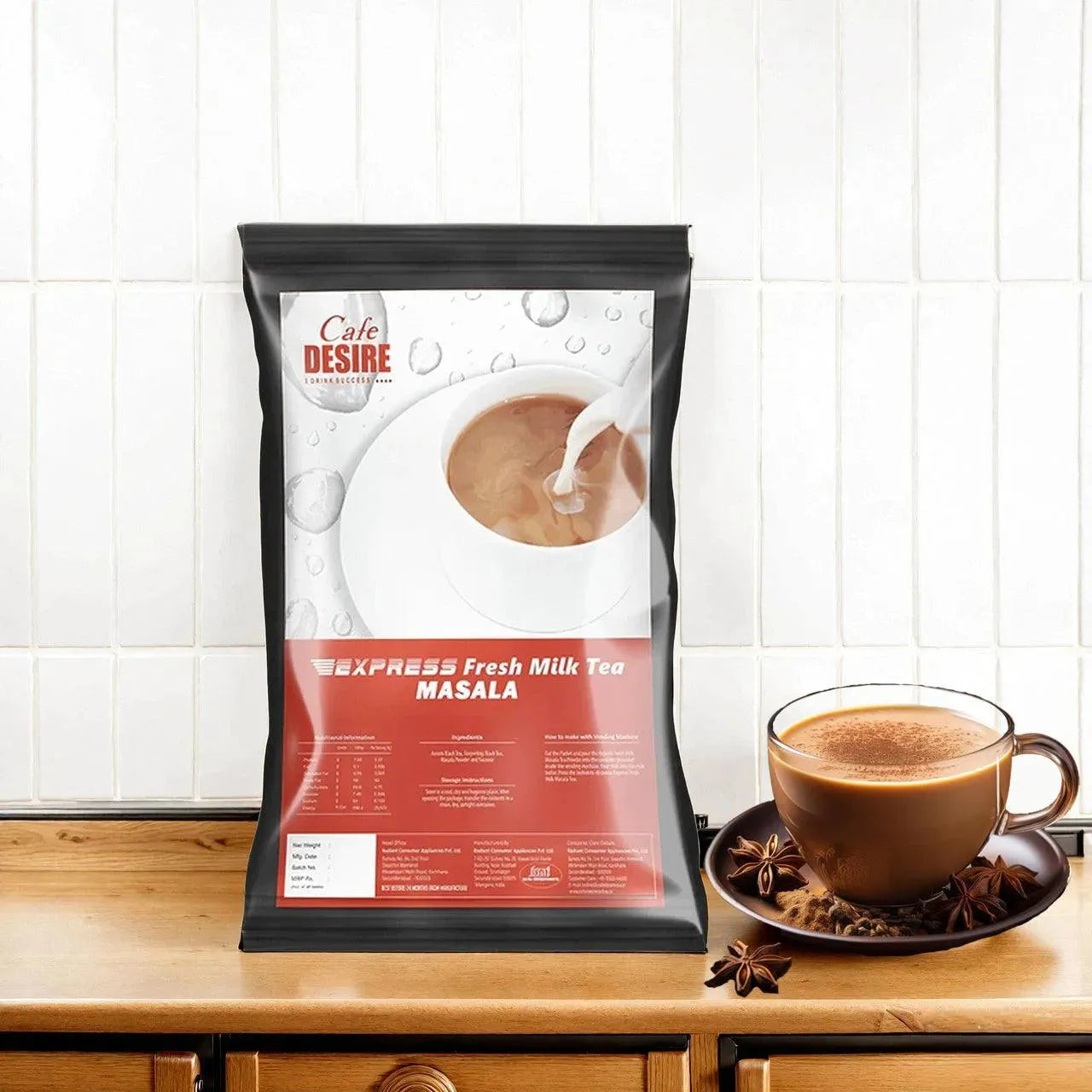 EXPRESS Fresh Milk Tea - Masala - 1Kg - cafedesireonline.com