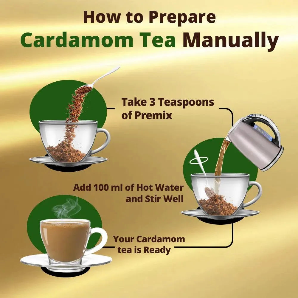 Cardamom Tea Premix - 1Kg - cafedesireonline.com