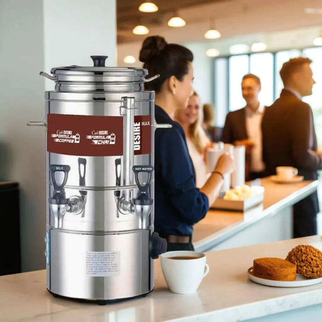 Formula Chai, Formula Coffee Machine - 12 Liters Option - Insulated - cafedesireonline.com