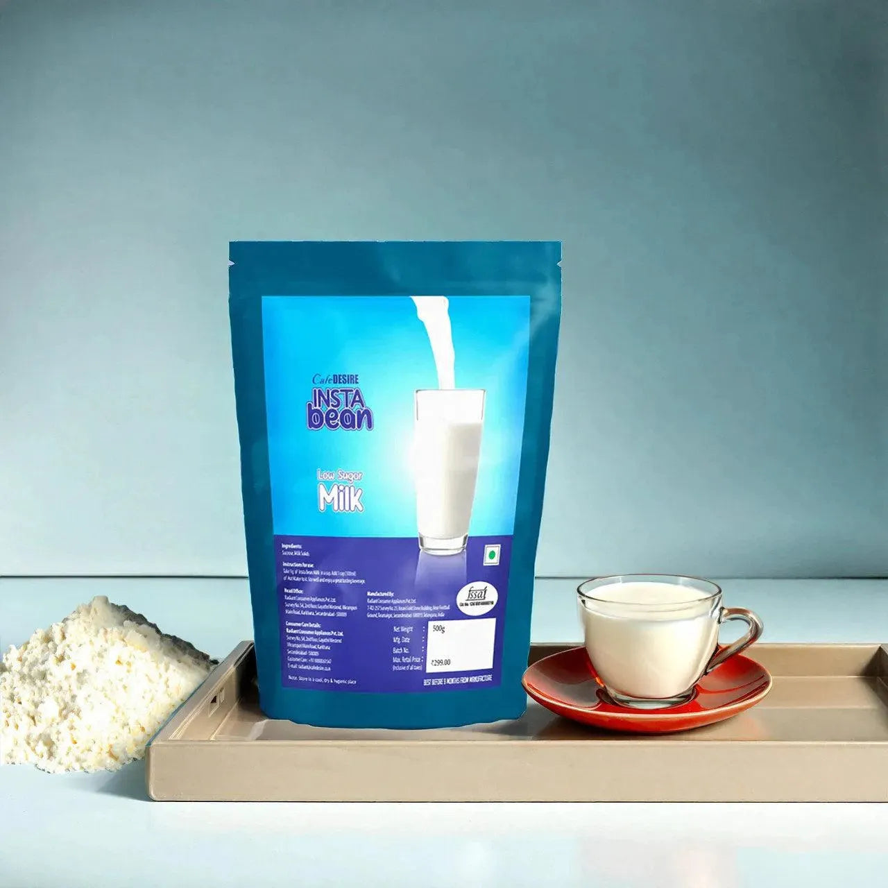 Insta Bean Low Sugar Milk - 500g - cafedesireonline.com