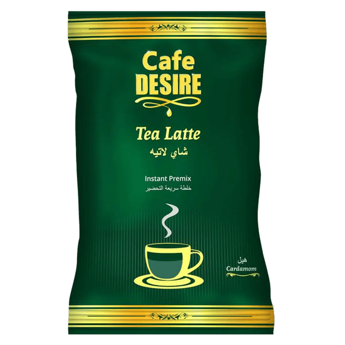 Tea Latte - Cardamom Premix (500g) | No Added Sugar | Milk not required | Cardamom Flavour Imported from Geneva | For Manual Use - Just add Hot Water | Suitable for all Vending Machines - Cafe Desire Cafe Desire Cafe Desire Tea Latte - Cardamom Premix (500g) | No Added Sugar | Milk not required | Cardamom Flavour Imported from Geneva | For Manual Use - Just add Hot Water | Suitable for all Vending Machines