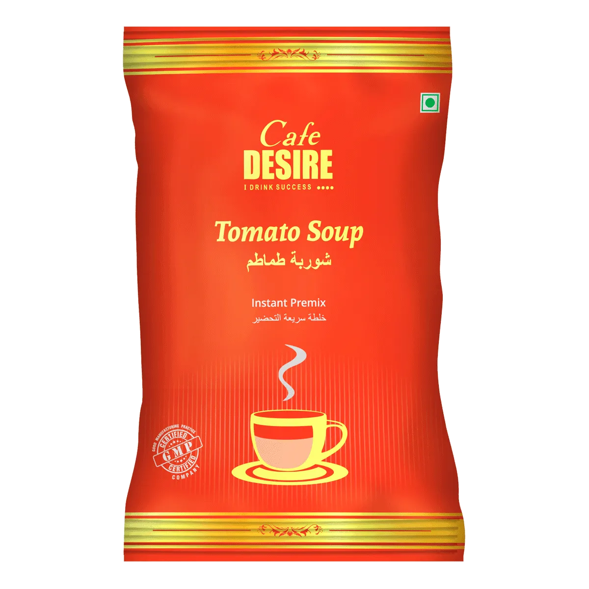 Tomato Soup Premix (500g) | Makes 40 Cups | Rich Taste as Home-Made | Mixture of Aromatic Herbs & Spices | For Manual Use - Just add Hot Water | Suitable for all Vending Machines - Cafe Desire Cafe Desire My Cafe Desire Tomato Soup Premix (500g) | Makes 40 Cups | Rich Taste as Home-Made | Mixture of Aromatic Herbs & Spices | For Manual Use - Just add Hot Water | Suitable for all Vending Machines