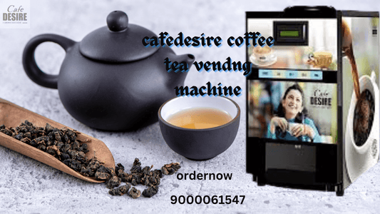 Cafe Desire Tea and Coffee Vending Machines for Businesses: A Perfect Solution