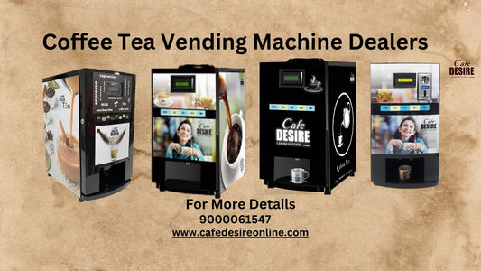 Choosing the Right Coffee and Tea Vending Machines Dealers for Your Café