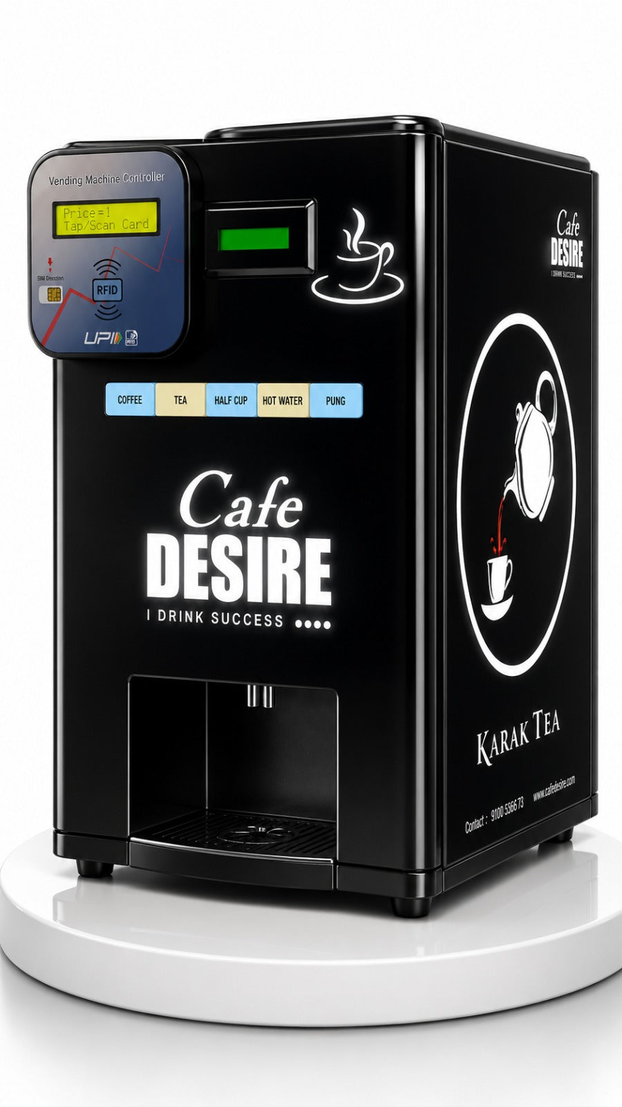Double Option LED RFID Vending Machine