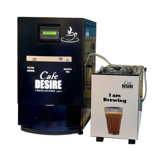 Filter Coffee Indian Chai Vending Machine | Made with Fresh Milk - cafedesireonline.com