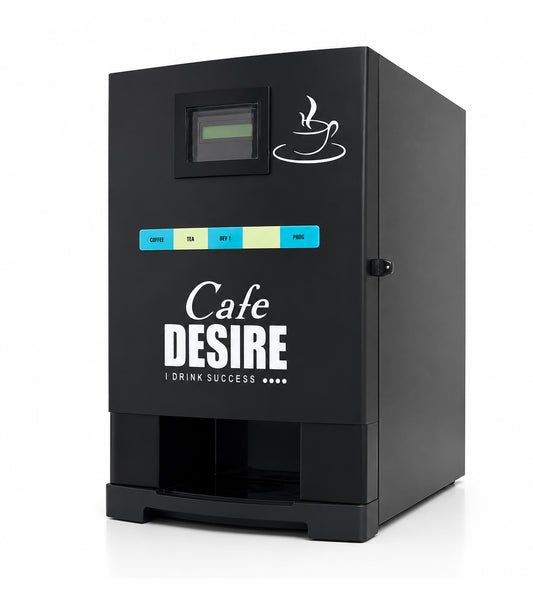 Triple Option LED with Pump Tea & Coffee Vending Machine