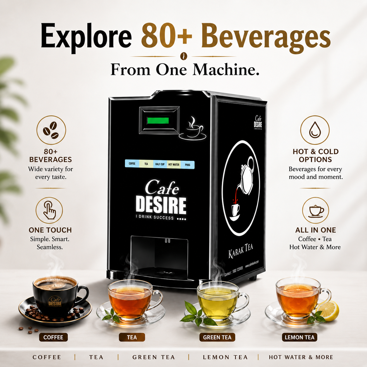 Double Option LED QR Vending Machine