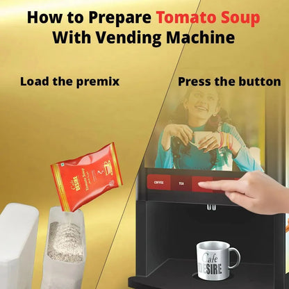 Tomato soup vending machine