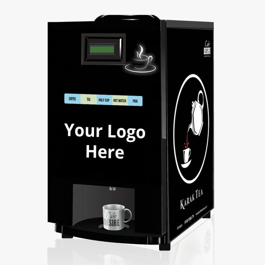 LED Coffee Tea Vending 2 Lane