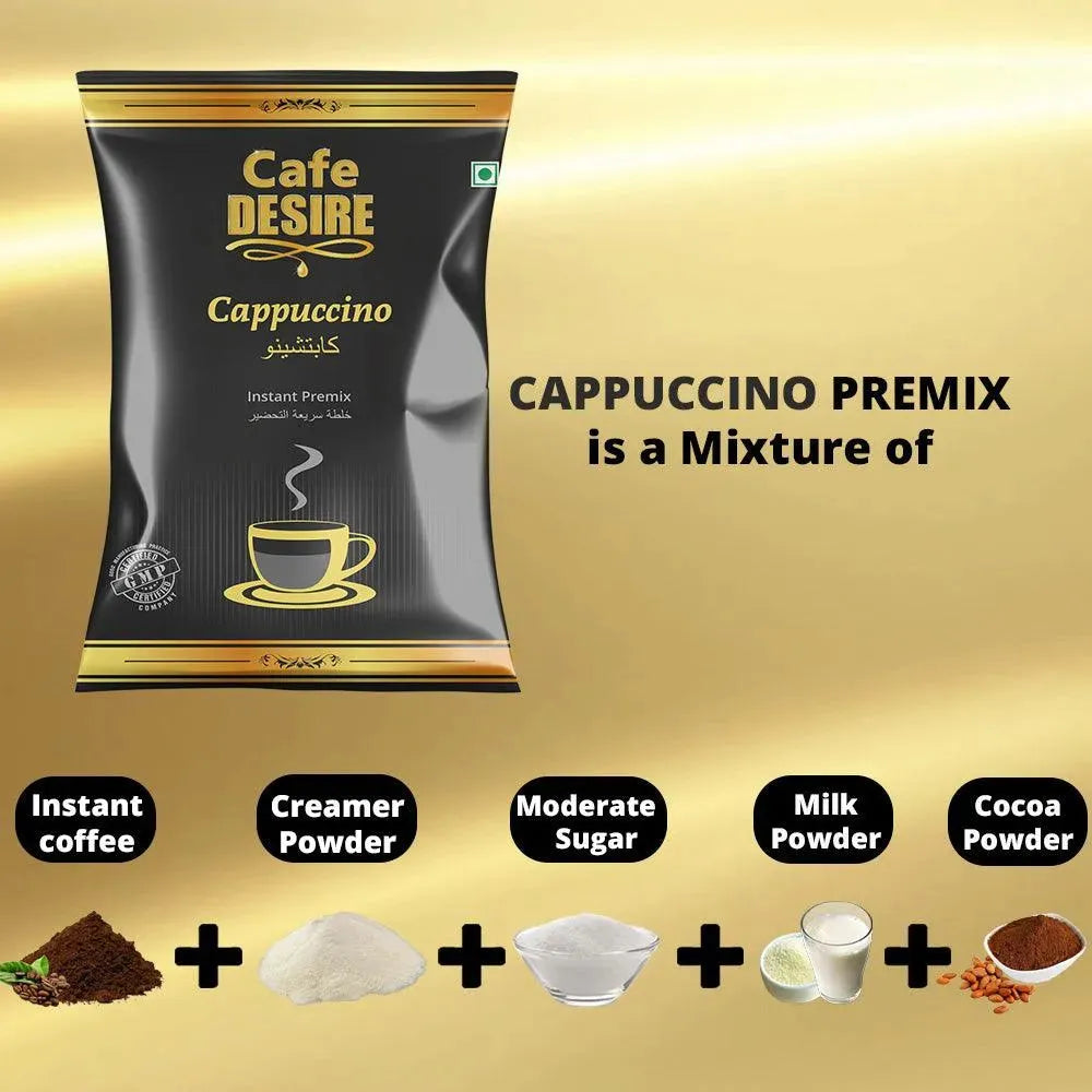 Cappuccino Premix - 1Kg - cafedesireonline.com