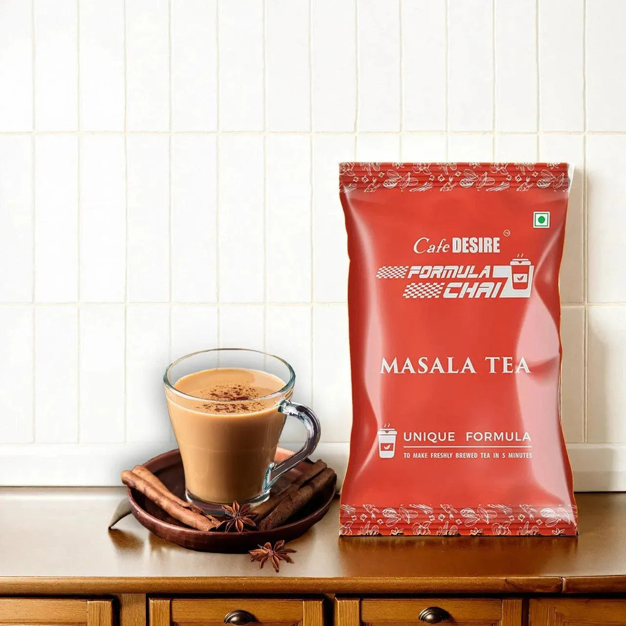 Formula Chai - Masala - 1Kg - Pack of 10 - cafedesireonline.com