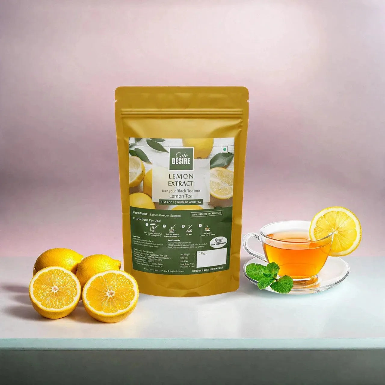 Flavour Extract - Lemon - 250g - cafedesireonline.com