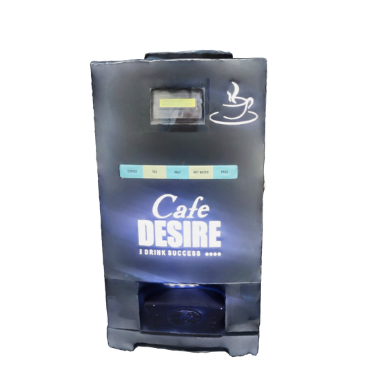 2 lane led coffee tea vending machine