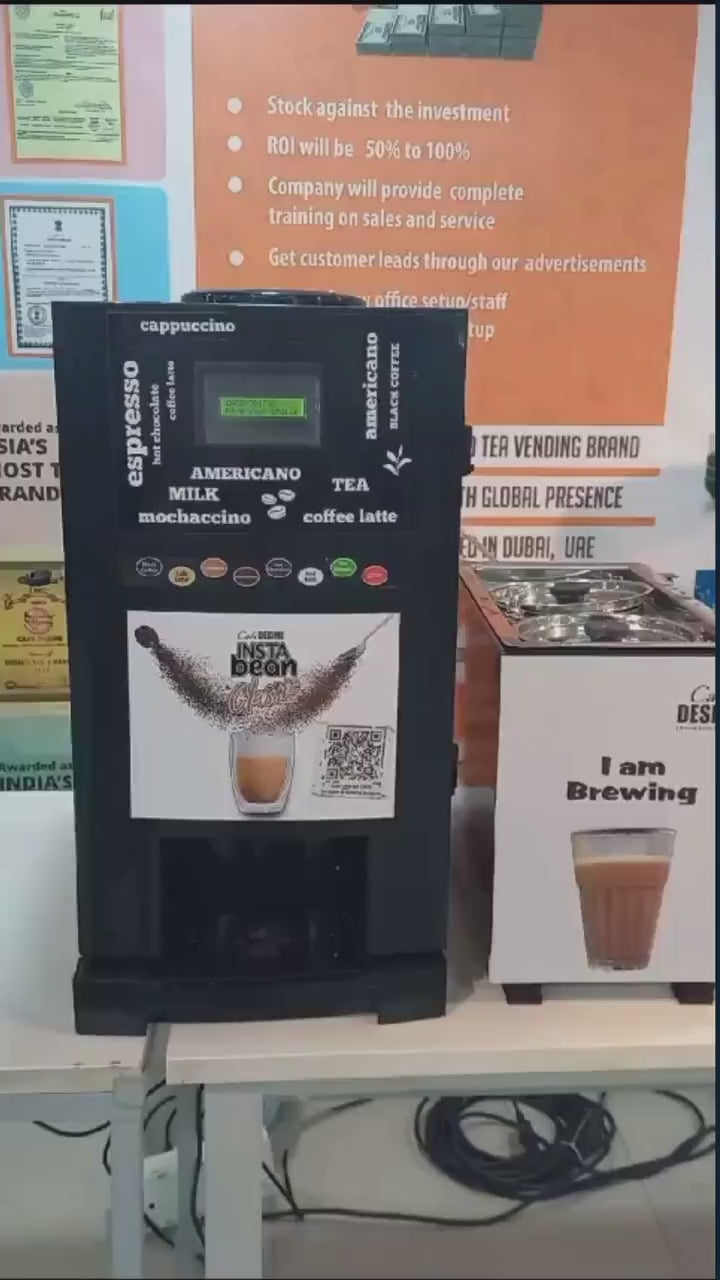 Fresh milk coffee machine