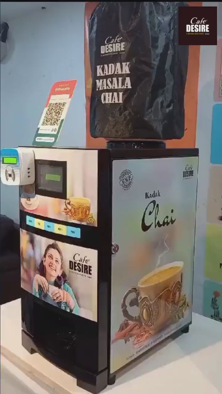 QR Code Coffee Machine