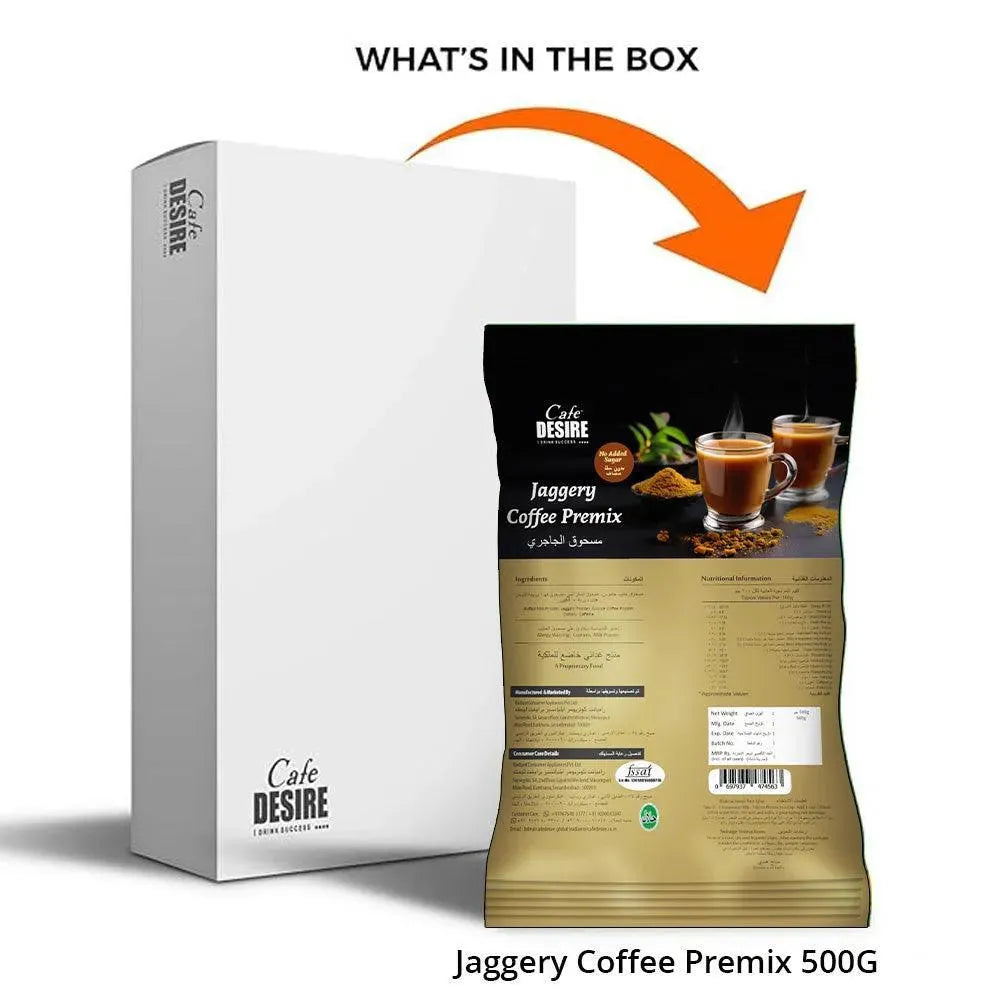 Jaggery Coffee Premix - 500g - cafedesireonline.com