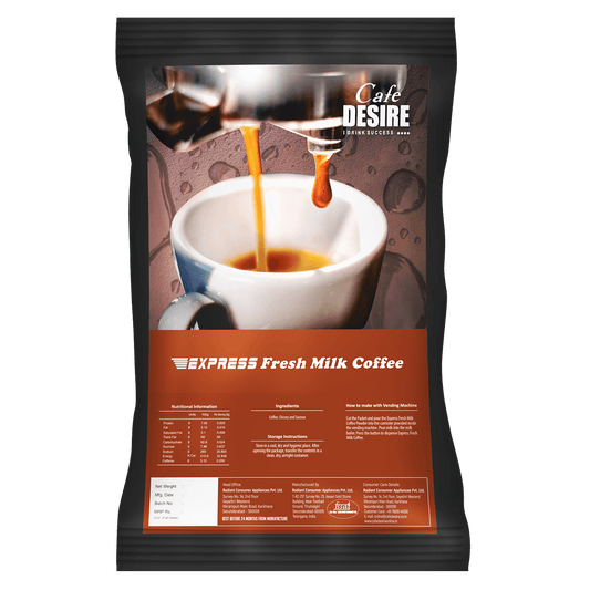 EXPRESS Fresh Milk Coffee - 1Kg - Cafe Desire Cafe Desire Cafe Desire EXPRESS Fresh Milk Coffee - 1Kg